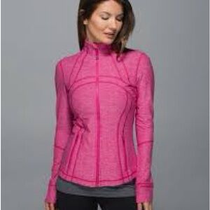 Lululemon Athletica Vibrant Pink Jacket